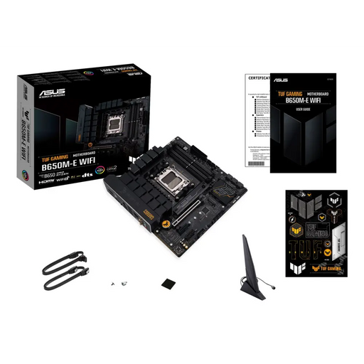 ASUS TUF GAMING B650M-E WIFI AMD B650 Socket AM5 micro ATX