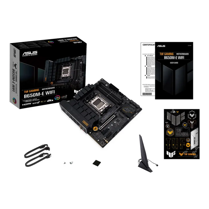 ASUS TUF GAMING B650M-E WIFI AMD B650 Socket AM5 micro ATX