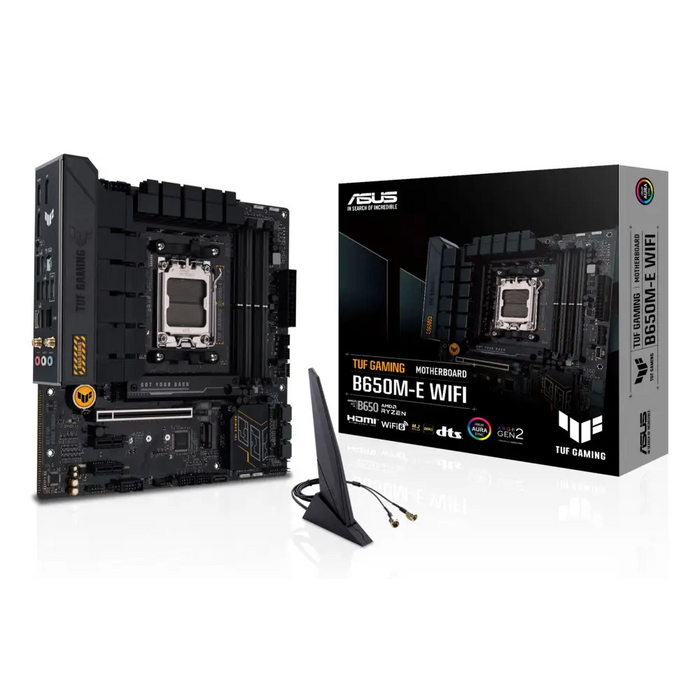 ASUS TUF GAMING B650M-E WIFI AMD B650 Socket AM5 micro ATX