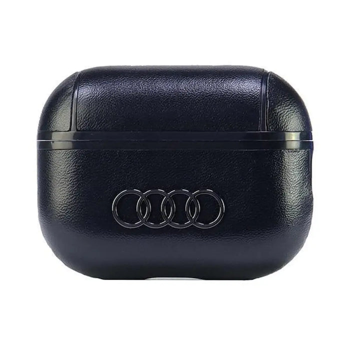 Audi Leather Big Logo AirPods Pro 2 капак черен/черен