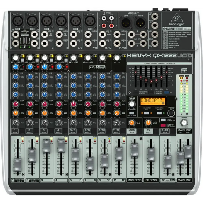 Аудио миксер Behringer QX1222USB 16 канала