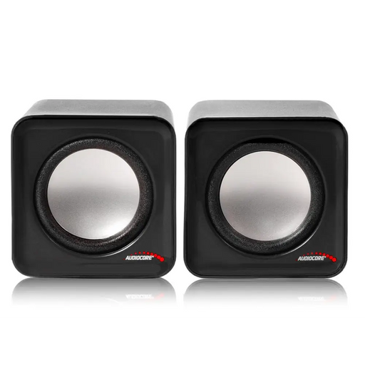 Audiocore AC870 B 2-лентов 3 W черен сив с кабел