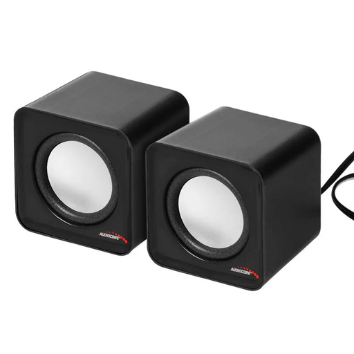 Audiocore AC870 B 2-лентов 3 W черен сив с кабел