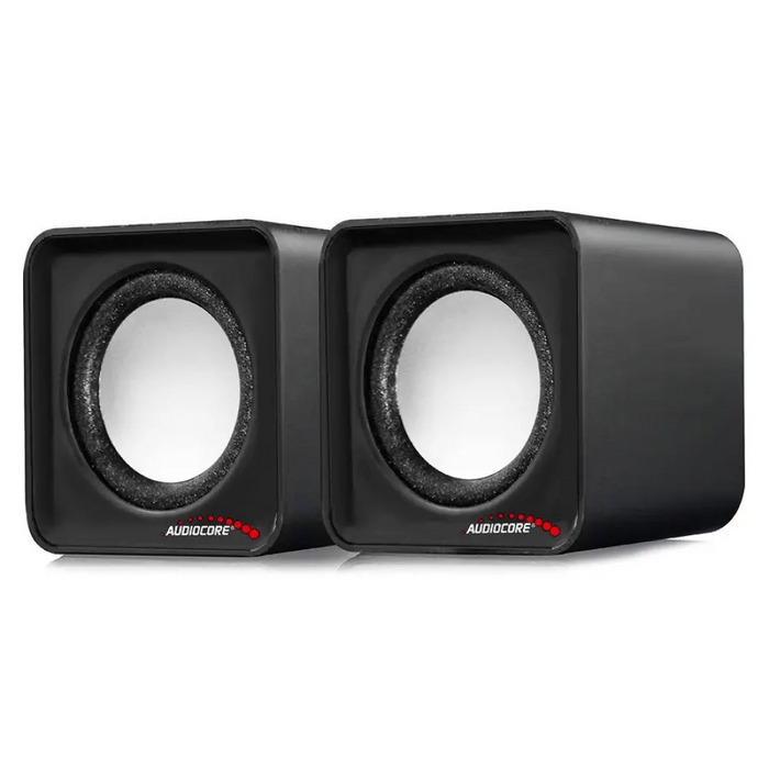 Audiocore AC870 B 2-лентов 3 W черен сив с кабел