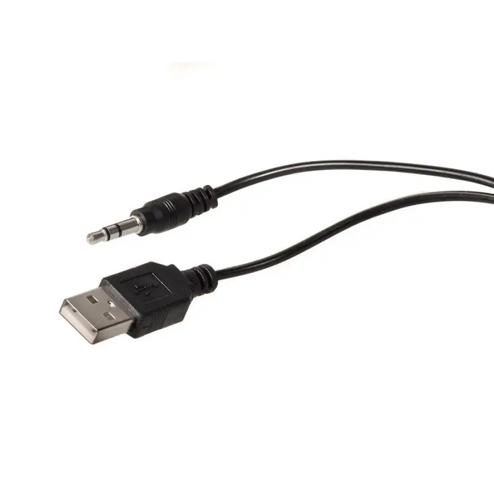 Audiocore AC870 B 2-лентов 3 W черен сив с кабел