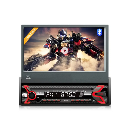 Audiocore AC9100 Радио Car Digital Черно Червено