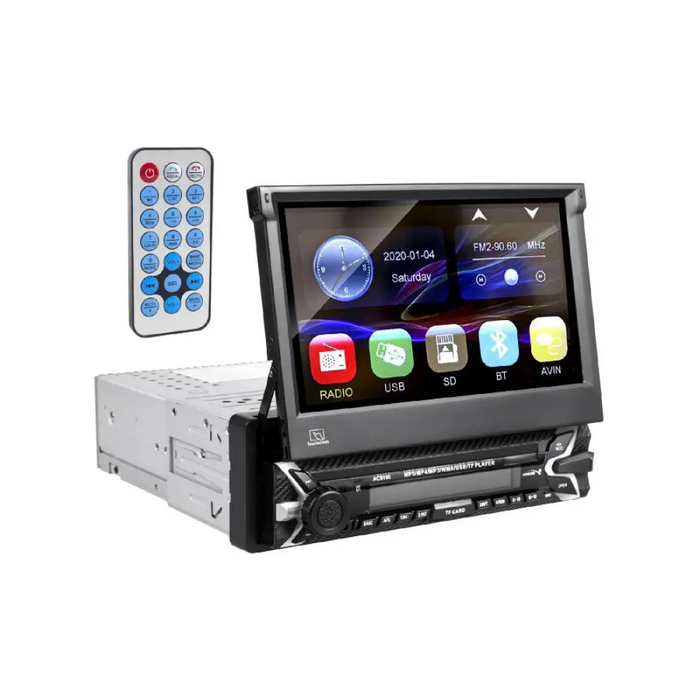 Audiocore AC9100 Радио Car Digital Черно Червено