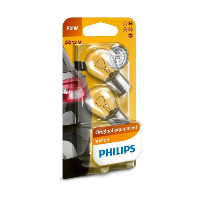 АВТО КРУШКА PHILIPS P21W STANDART PREMIUM 2 BL