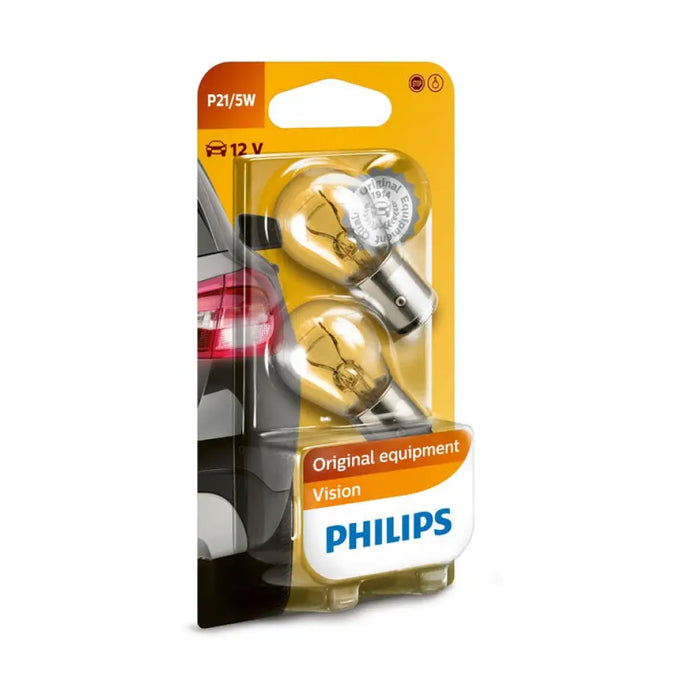 АВТО КРУШКА PHILIPS P21W/5 STANDART PREMIUM 2 BL