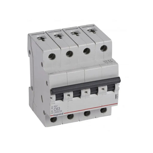 АВТОМАТИЧЕН ПРЕКЪСВАЧ LGR 419923 RX-MCB 4P C 63A 6KA LEGRAND