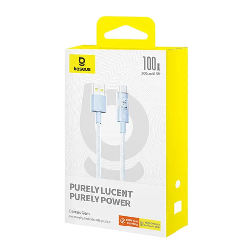 Baseus Gem USB A към USB C кабел за бързо зареждане 2 м 100