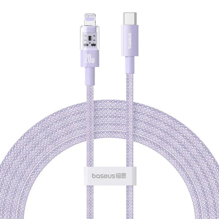 Baseus Gem USB-C към iP кабел за бързо зареждане 2 м 20 W
