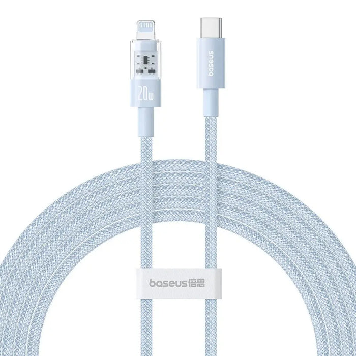 Baseus Gem USB-C към iP кабел за бързо зареждане 2 м 20 W