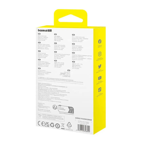 Baseus Gem USB-C към iP кабел за бързо зареждане 1 m 20 W