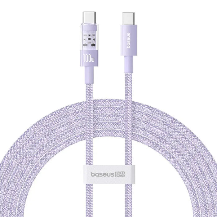 Baseus Gem USB C към USB C кабел за бързо зареждане 2 м 100