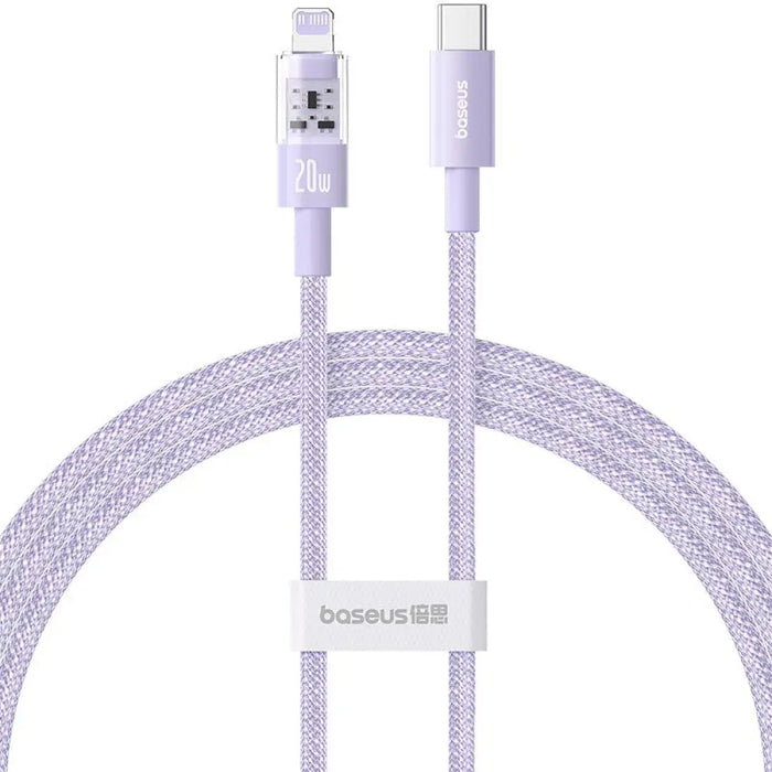Baseus Gem USB-C към iP кабел за бързо зареждане 1 м 20 W