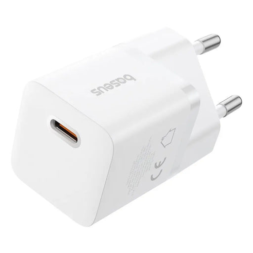 Baseus P10110909213-00 USB-C GaN5 mini 25W зарядно Бяло