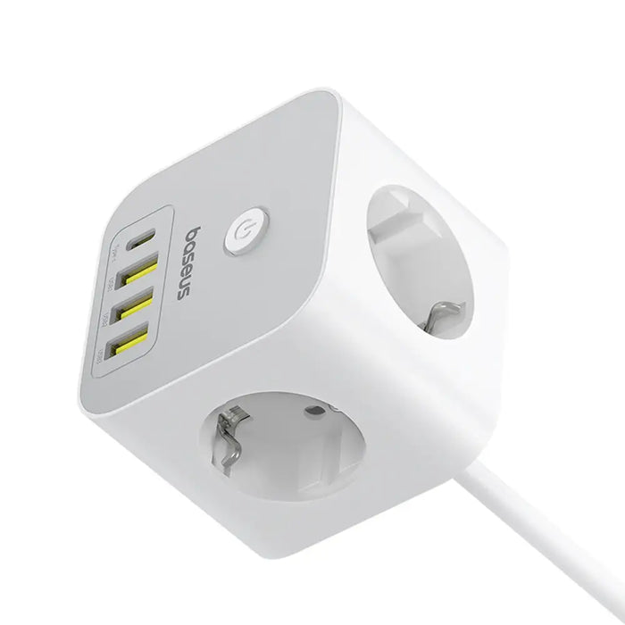 Baseus PowerCombo 7 в 1 Power Strip Cube 3 AC + 3 x USB-A