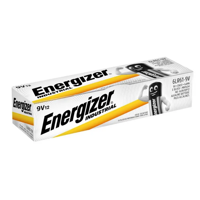 БАТЕРИИ ENERGIZER INDUSTRIAL PRO 6LR61 9V 12 БР.