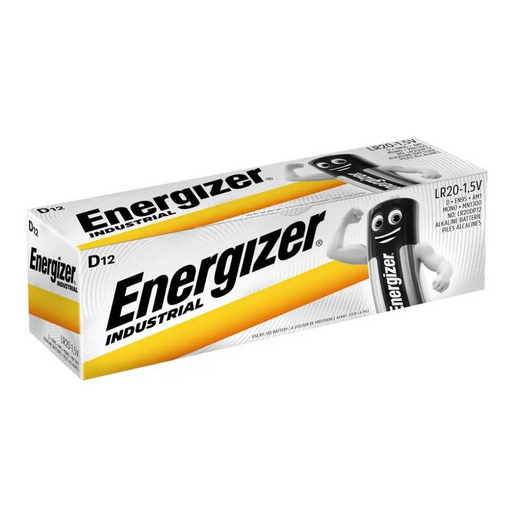 БАТЕРИИ ENERGIZER INDUSTRIAL PRO D LR20 1.5V 12 БР.