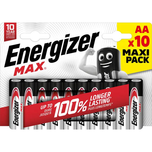 БАТЕРИИ ENERGIZER MAX AA LR6 10 БР. ECO