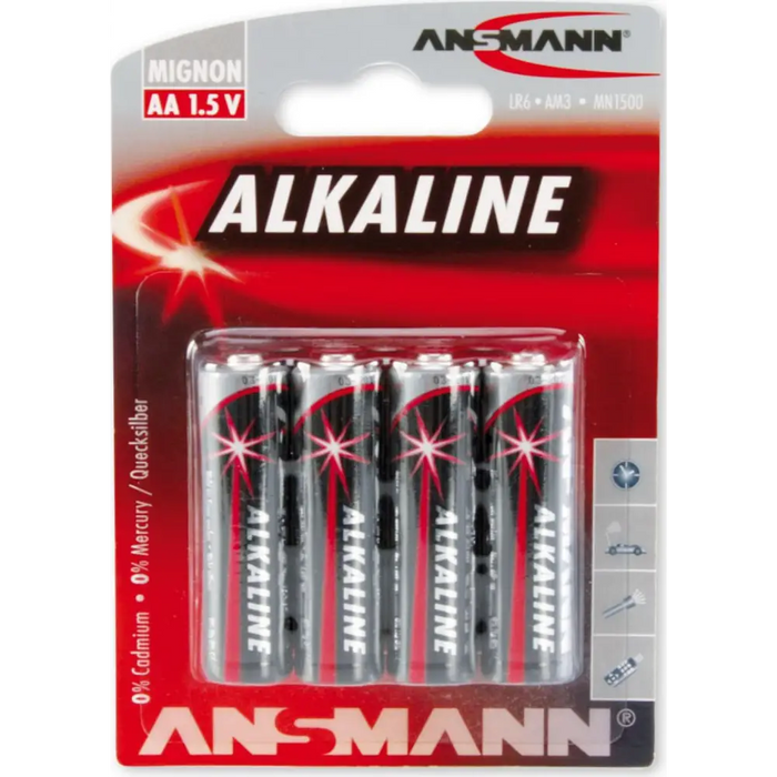Батерии ANSMANN LR06 ANS red AA 4B 5015563