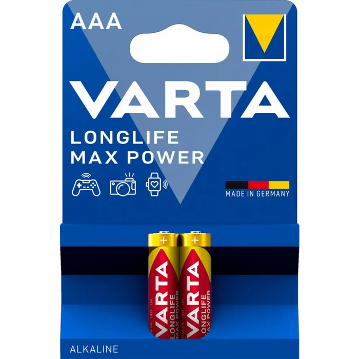 Батерии Varta LONGLIFE MAX POWER ААА BLI 2