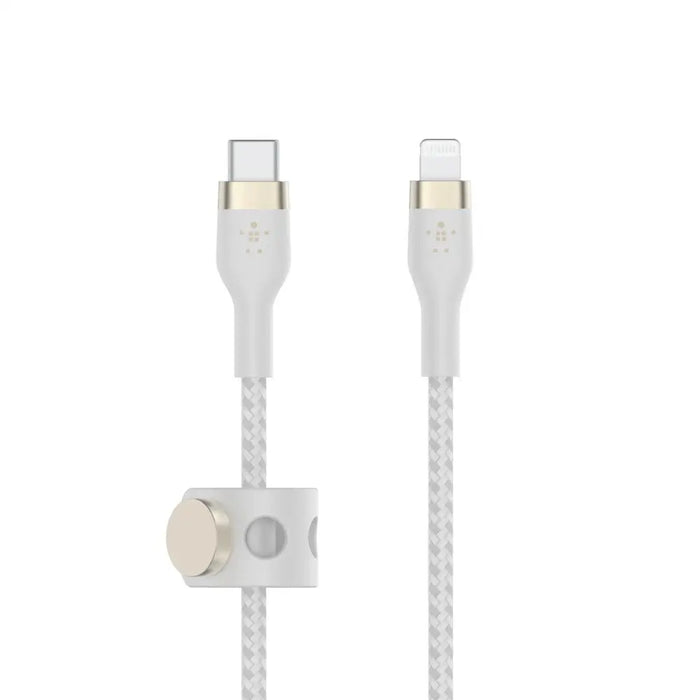 Belkin CAA011BT3MWH светкавичен кабел 3 м Бял