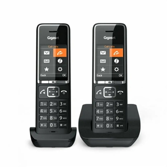 Безжичен телефон Gigaset COMFORT 550 duo Черен