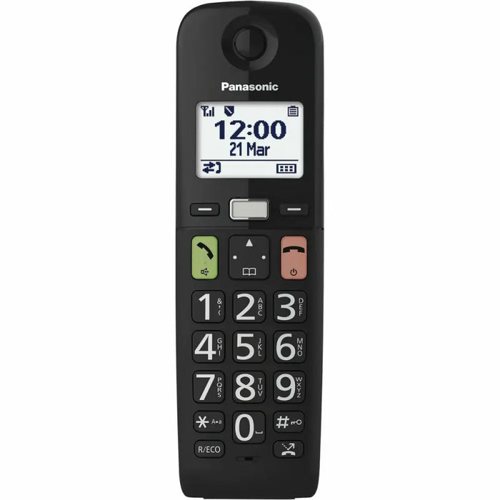 Безжичен телефон Panasonic KX TGU112EXB Черен