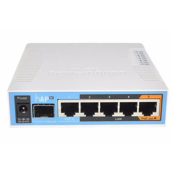Безжичен Access Point MikroTik hAP AC RB962UiGS-5HacT2HnT