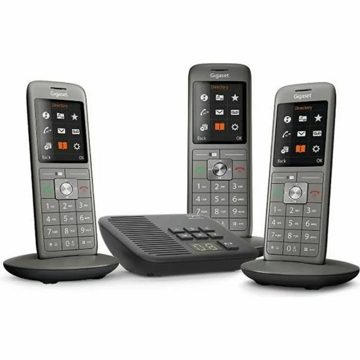 Безжичен телефон Gigaset CL660A Trio Сив