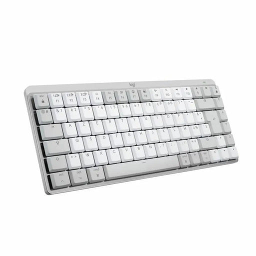 Безжична клавиатура Logitech MX Mini Mechanical for Mac Бял