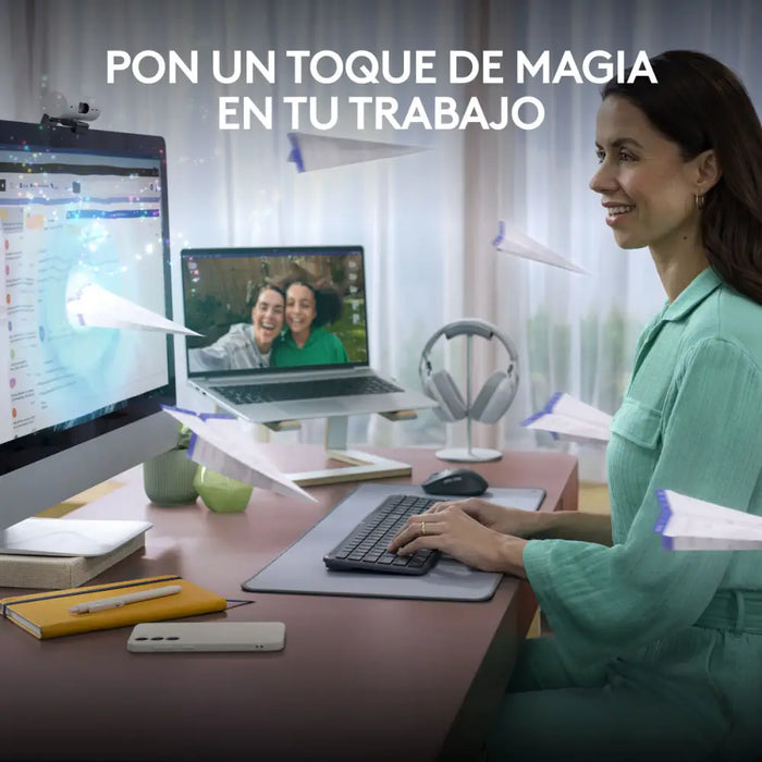 Безжична клавиатура Logitech 920-012455 Графит QWERTY