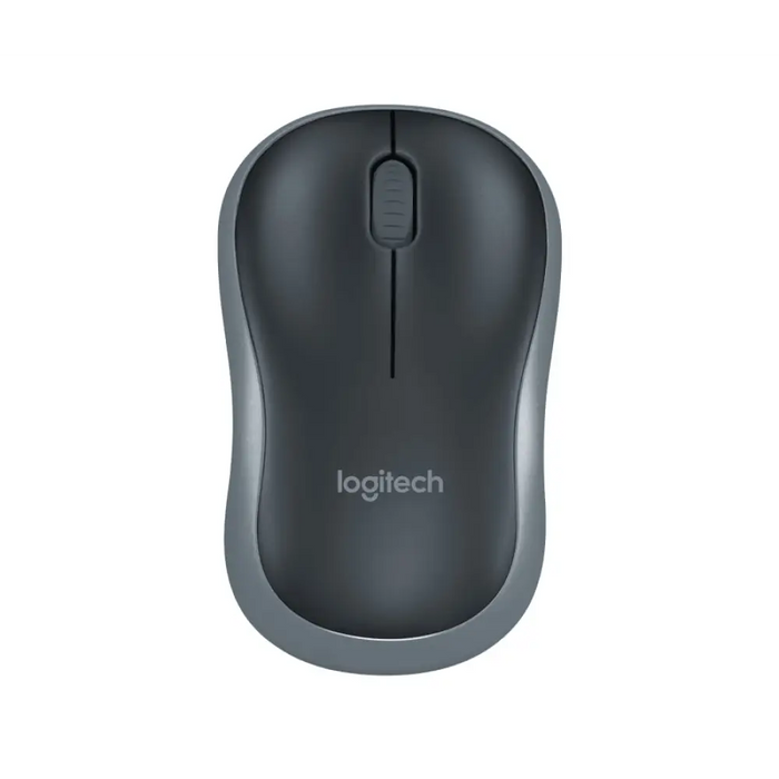 Безжична оптична мишка LOGITECH M185 USB Сив/Черен