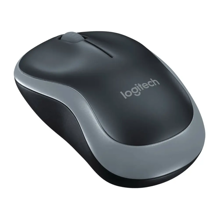 Безжична оптична мишка LOGITECH M185 USB Сив/Черен