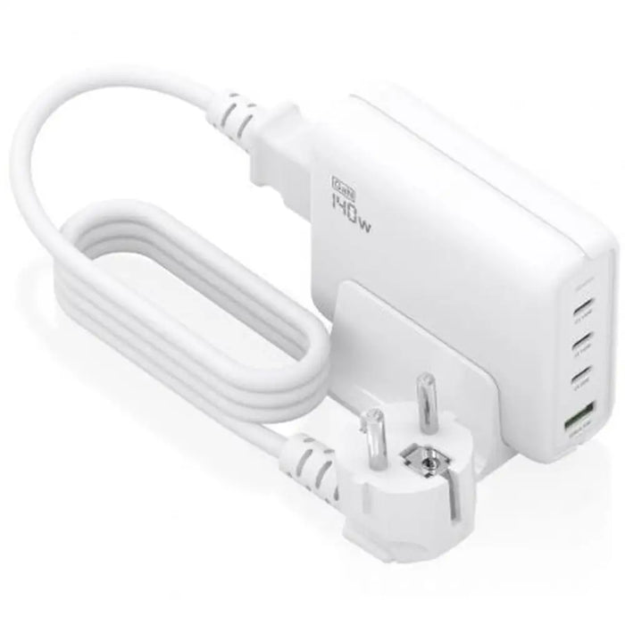 Безжично зарядно Aisens ASCH-140W4P055-W Бял 140 W
