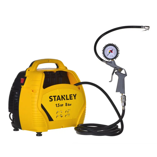 Безмаслен компресор AIR KIT OL 1,1KW 8 BAR STANLEY