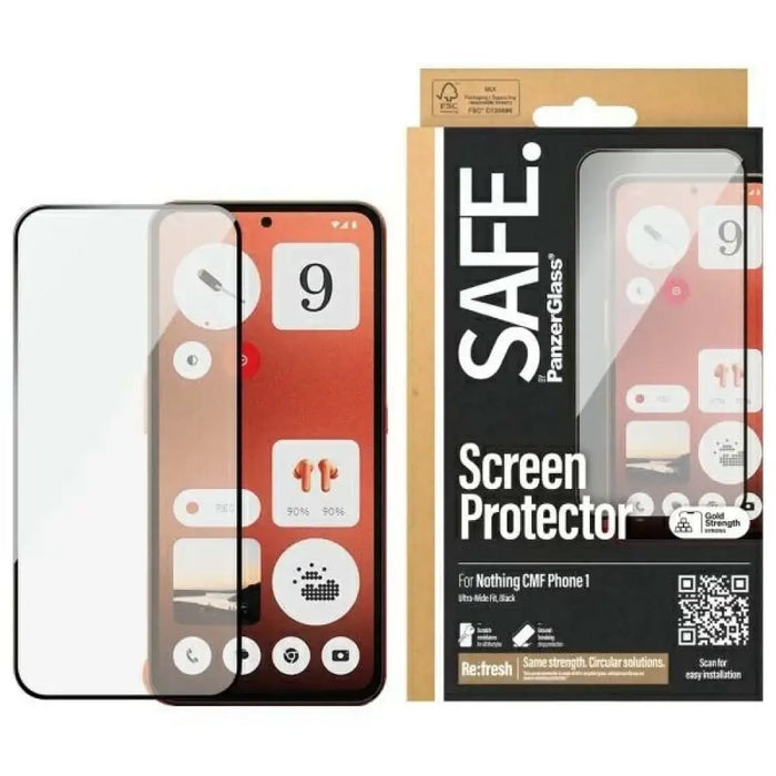 БЕЗОПАСНО от PanzerGlass Screen Protection Ultra-Wide Fit