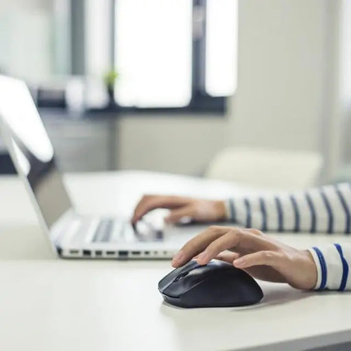 Безжична оптична мишка HAMA Riano 182645 Лява ръка USB Черен