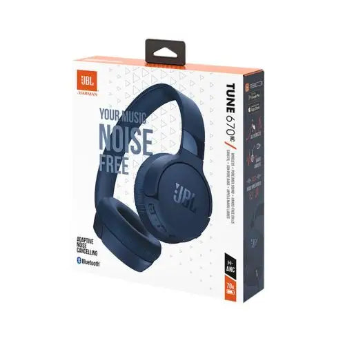 Безжични слушалки JBL Tune 670NC Bluetooth 5.3 690mAh сини