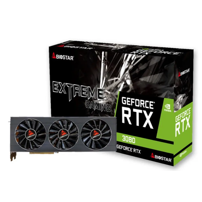 BIOSTAR GeForce RTX 3080 10GB графична карта (VN3816RMT3)