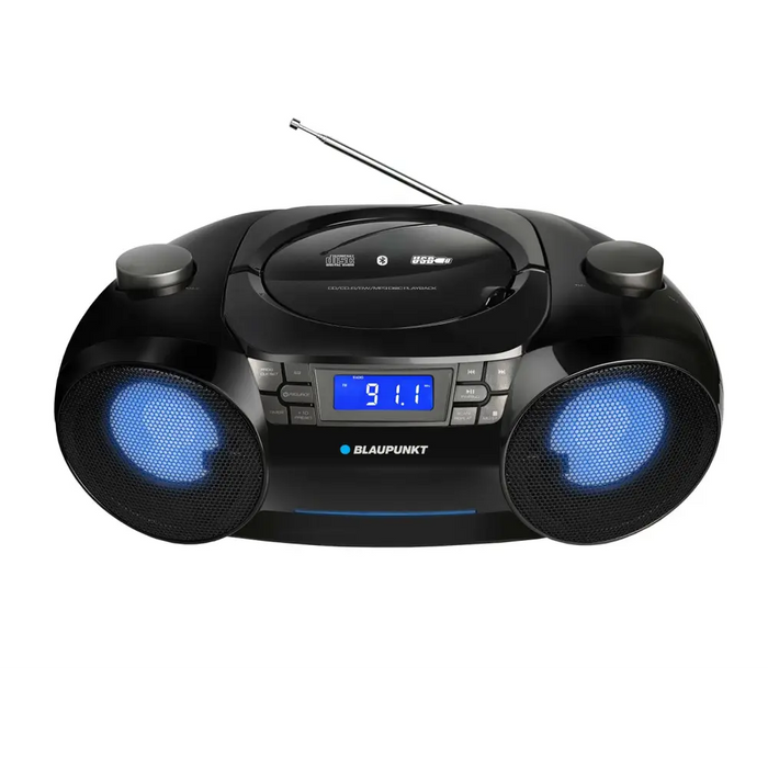 Blaupunkt BB31LED цифров 6 W черен сив