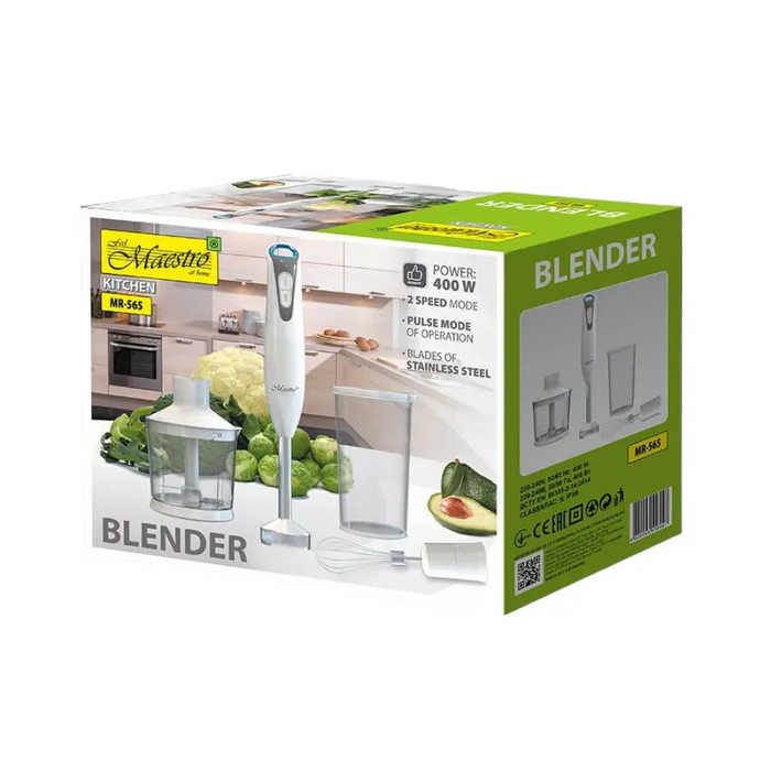 Блендер Feel-Maestro MR565 1.5 L Настолен блендер 400 W Сив