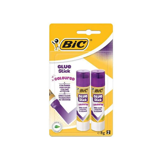 БЛИСТЕР КОМПЛЕКТ СУХО ЛЕПИЛО 8 ГР. 2 БР. BIC