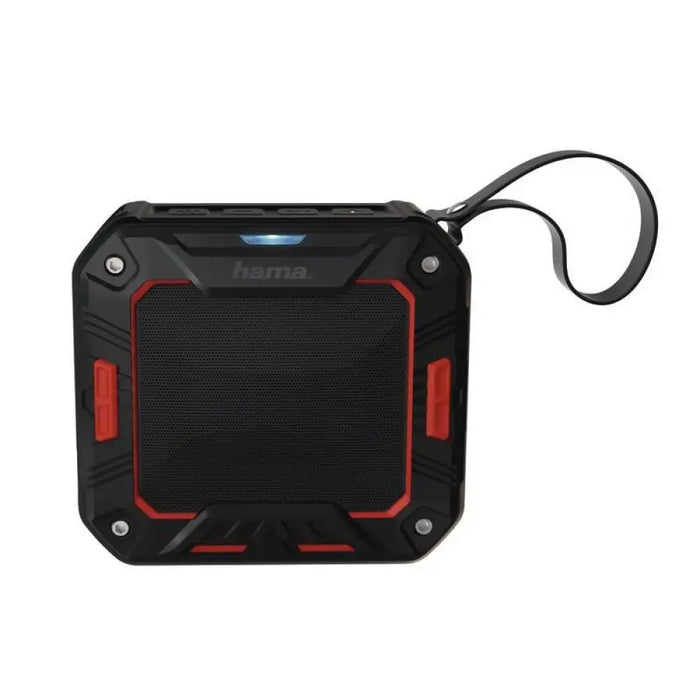 Bluetooth колонка Hama 173107 ROCKMAN-S BLACK/RED
