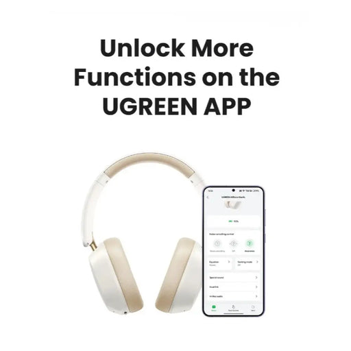 BLUETOOTH СЛУШАЛКИ,ANC,Max5c,HP203 UGREEN