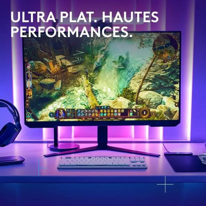 Блутут клавиатура Logitech G515 Бял