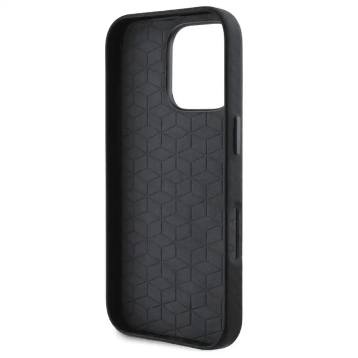 BMW Carbon Wrapped Metal iPhone 16 Pro Max Case - черен
