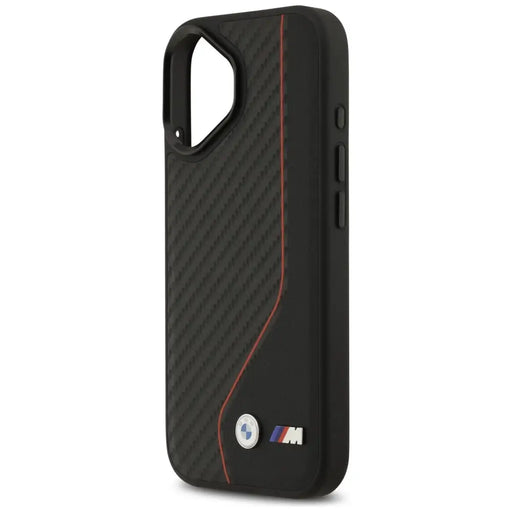BMW M Carbon Line & Logo MagSafe Case за iPhone 17 - червен